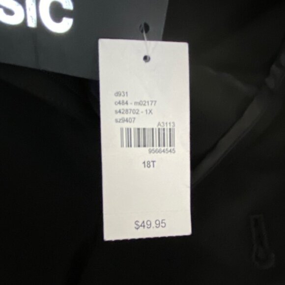 Lane Bryant Pants NEW Womens 18T Black Classic Trousers Tailored Stretch Pockets - Picture 10 of 14